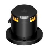 Lopolight 301-123-PRO - Navigation Light 3NM 360° Yellow, Black Anodized