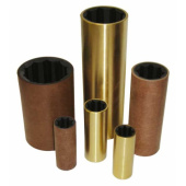Aqua Lube Rubber Propeller Shaft Bearing With Metallic Outer Shell – ID 25 mm, OD 1.25", L 100 mm