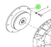 Nanni Diesel 970311163 - Drive Coupling for Marine Engine to Gearbox Connection