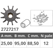 Jabsco OriginalImpeller 17936-001 / 21676-0001 / 21676-0003