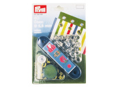 Prym Eyelets And Washers Silver 5mm