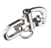 U-Hardware Snap Shackle With Swivel Eye SS 128 mm (10 pcs)