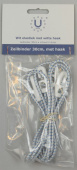 U-Rope Sail Binder 30 cm with Hook (4 pcs)