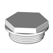TruDesign Aquavalve White Plug 1 1/2"