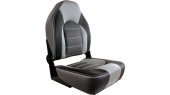 Allpa Fishmaster Folding Chair, Grey/Charcoal, Pinchless