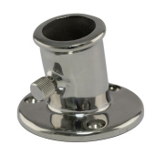 Hollex Flagpole Holder 25mm AISI316 10°