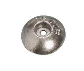 MgDuff Round Zinc Hull & Rudder Dish-Shaped Anodes