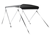 Talamex Bimini Top Deluxe 2 Arch 152x110-130x117 cm Black