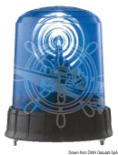 Osculati 11.097.24 - Blue Flashing Beacon For Special Vessels, 24V Stroboscopic