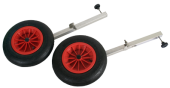 Allpa Stainless Steel Launching Wheels Set, Type 'Ibis', Removable