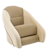 Allpa Boat Chair Model 'Romeo' Flip-Up, Grade Vinyl