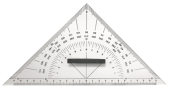 Allpa Plexiglass Navigation Triangle With Handle, L=250mm
