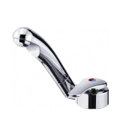 Reich Mixer Tap Keramik Samba - Chromium, 33 mm Borehole, Hose Tail Connection