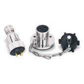 Deck Plug & Socket, 3-pole, 10A