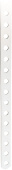 Ronstan RF39 925mm Perforated Strip, 6.5mm (1/4") Fastener Holes