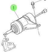 Nanni Diesel 970307669 - Stop Solenoid for Electrical Stop System