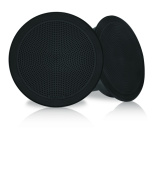 Fusion FM-F77RB - Flush Mount Speaker, 7.7", Round Black (2 pcs.)