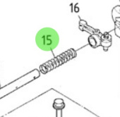 Nanni Diesel 970313808 - Valve Spring for N2.14 and N3.21 Engines