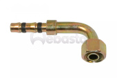 Webasto 6280108FS030A - Refrimaster Fitting Female 13/32 Inch 90 Degrees O-Ring 5/8 Inch 18unf 2B