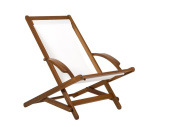 ARC Marine Sun Chair Oiled No Canvas