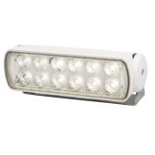 Hella Marine 2LT 980 670-211 Sea Hawk LED Floodlights (Bracket Mount), Spot Light, White Housing