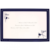 Marine Business Welcome on board Placemats (6 pc.)