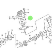 Nanni Diesel 970142120 - Fuel Injection Pump for 2.40HE Engines