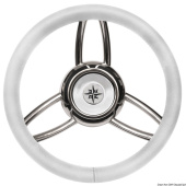 Osculati 45.169.03 - Blitz Steering Wheel With Soft Polyurethan Ring White