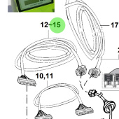 Bukh 00112-5S196 - Instrument Cluster Wiring Harness for R210J and S270J Engines
