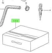 Nanni Diesel 970301348 - Bottom Case Insert for HE and TDI Engines