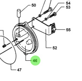 Bukh 008E8859 - Cover With Bleeder Valve for DV36 and DV48 Engines
