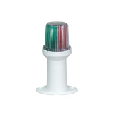 Lalizas 30314 - All-Round Tri Colour Lights, White Base
