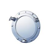 Foresti & Suardi Porthole Mirror Chrome ø 30 cm