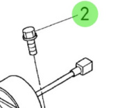Nanni Diesel 39160735 - M6-12 Bolt for Pump, Intake, and Control Assemblies