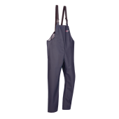 Sioen Rainproof Trousers (Dungarees) Bandung Stretch, Navy Blue, Size 3XL