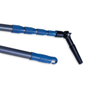 Grey Telescopic Handle 1-4 Metre With Bend