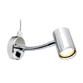 Båtsystem 2093-D1XUSB - Tube D1 SMD LED, Aluminum, Flexible Arm, with USB Connection