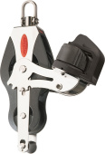 Ronstan RF50530 Series 50 Ball Bearing Block, Fiddle with Becket and Cam Cleat