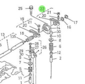Nanni Diesel 970311020 - Rocker Arm Assembly for 4.330TDI and 4.340TDI Engines