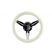 Vetus SWALB30 - Steering Wheel Albus, Leather White, D=300mm