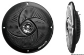 Osculati 29.742.02 - Dual Cone Ultra Slim Speakers 4" - Black