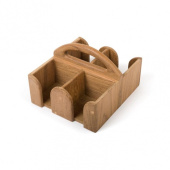 Teak Mug Holder Racks with Handle