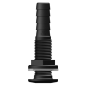 TruDesign Skin Fittings with Tails - 1/2" x 16 mm, Black