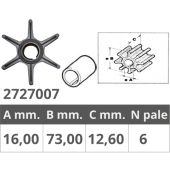 Finnord Mercury Impeller 2 / 4T 18-50 HP