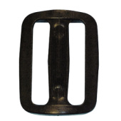 Bainbridge A142BK - Tri-Glide For Webbing 38 mm Black