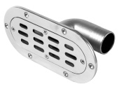 Oval Cockpit Drain 316 Stainless Steel