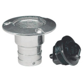 Plastimo 10380 - Aluminium fuel deck filler and plastic plug