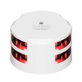 Lopolight 201-014ST-WH-UL - Navigation Light 2NM 360° Red, Double, White Coated, UL