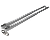 Roca 536430 - Pantograph Arm W38, Polished Stainless Steel 470-750mm