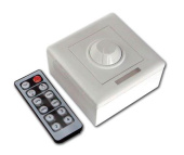 Hollex Dimmer Surface And Flush Mounted With IR A/B Rotary Knob 12/24V